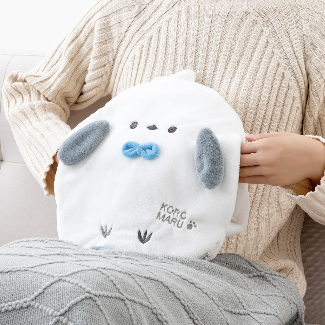 手が入るコロまる湯たんぽ