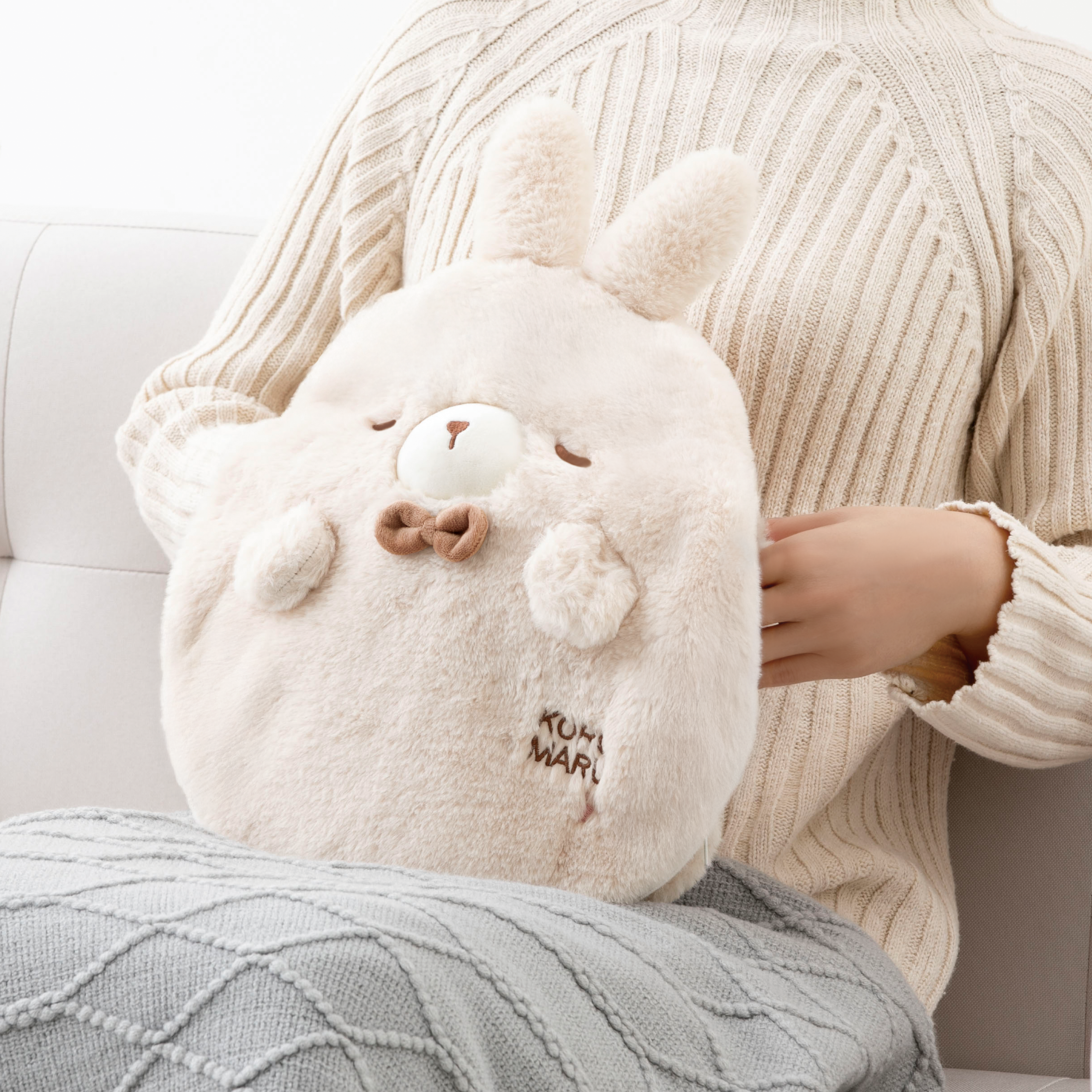 手が入るコロまる湯たんぽ